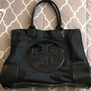 Tory Burch large black tote